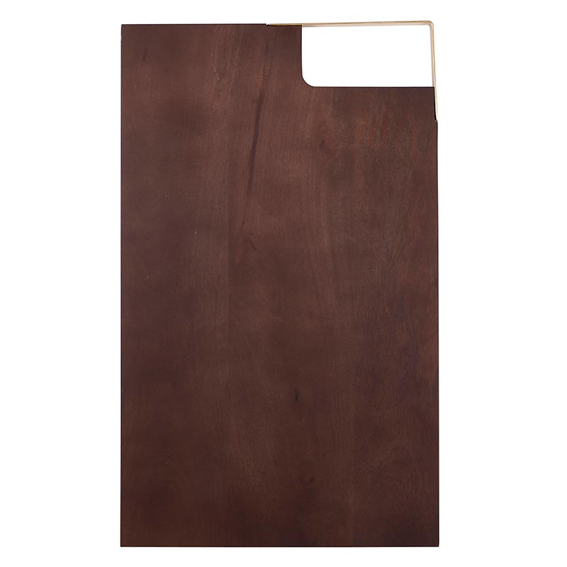 Wood + Brass Board – Rectangle
