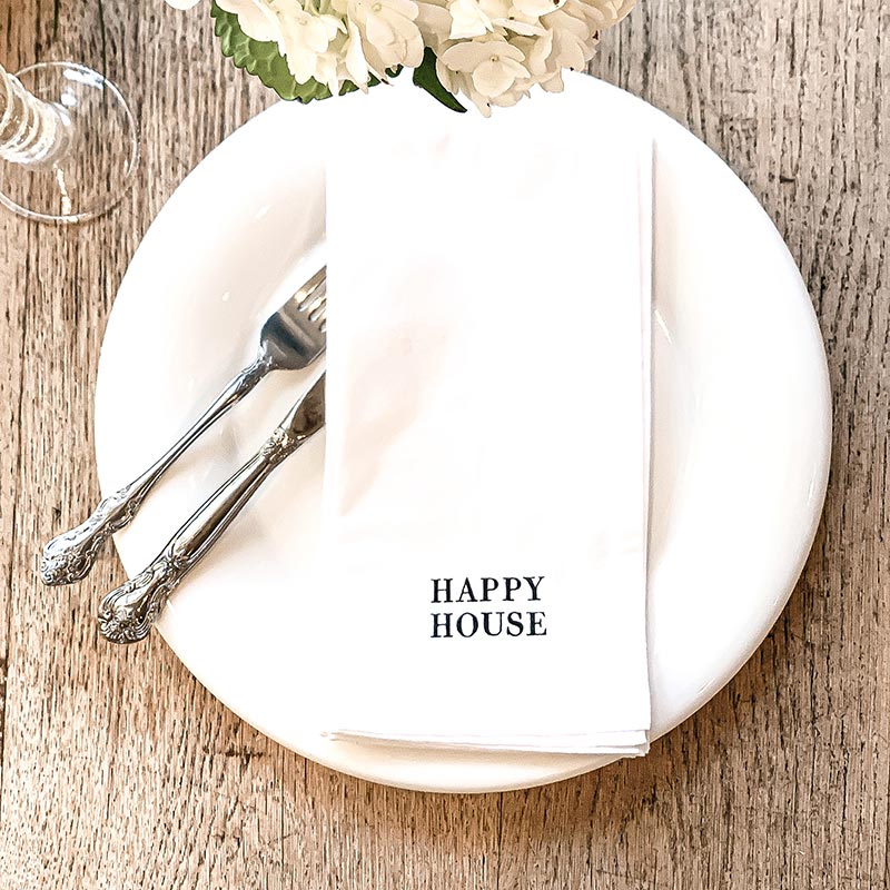 Napkin Set – Happy House