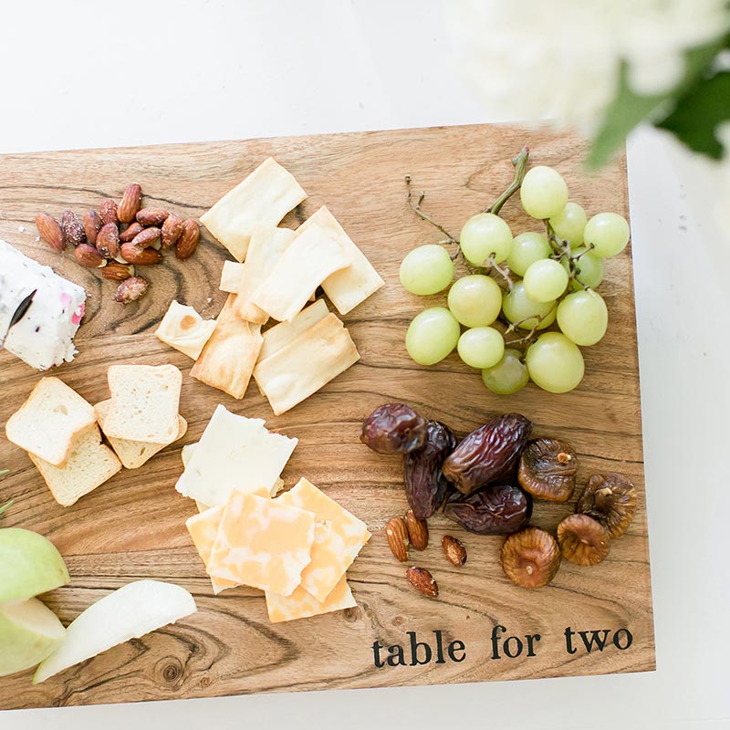 Acacia Serving Tray – Table For Two
