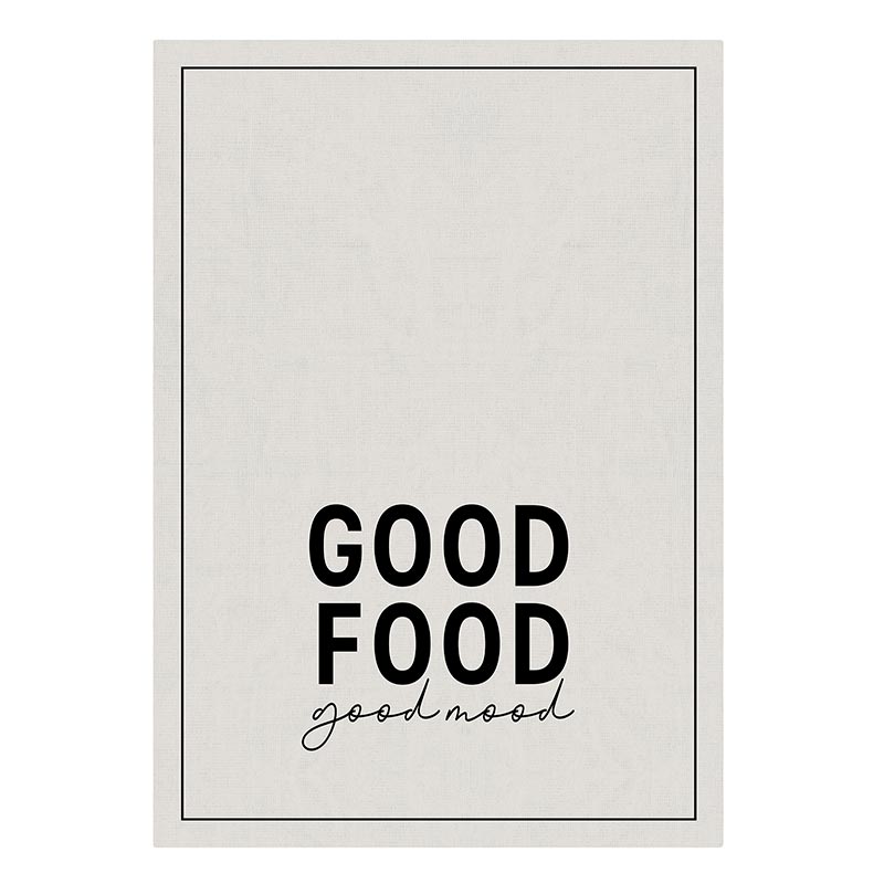 Tea Towel – Good Food Good Mood