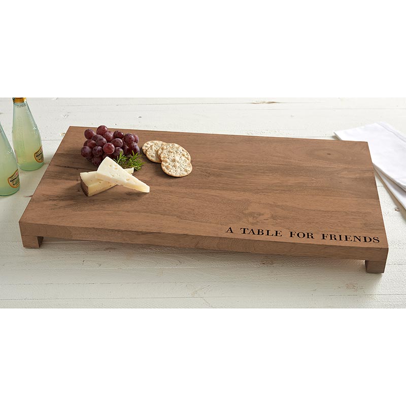 Elm Wood Serving Tray – A Table For Friends