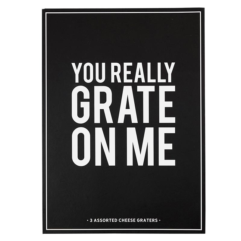 Cardboard Book Set – Cheese Grater