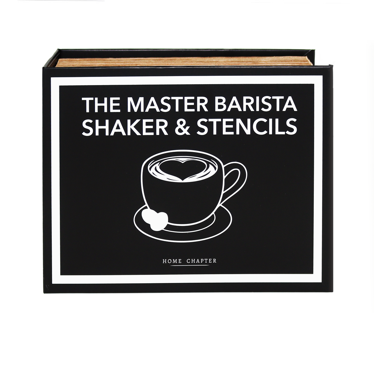 Master Barista Shaker & Stencil Set – Book Box