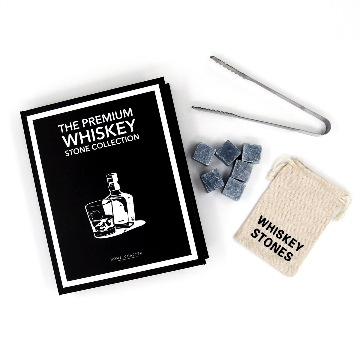 Premium Whisky Stone Collection – Book Box