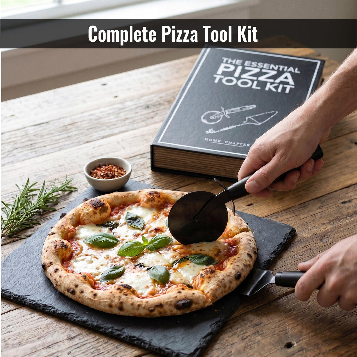 Essential Pizza Tool Set – Book Box