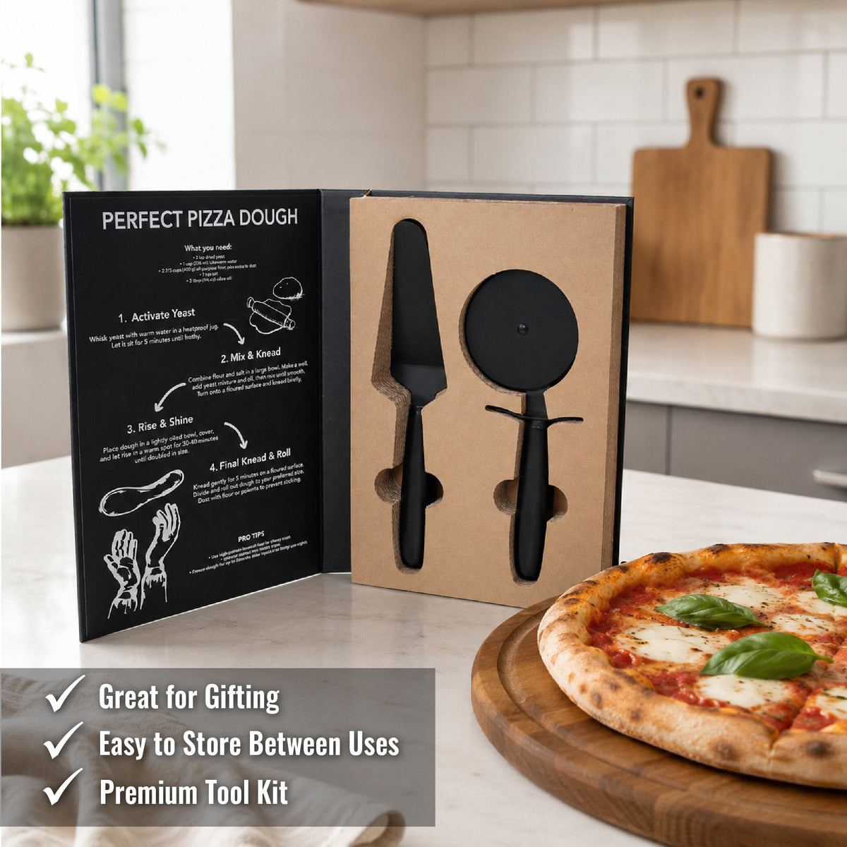 Essential Pizza Tool Set – Book Box